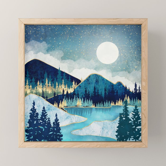 Morning Stars Mini Art Print Gallery Image 1
