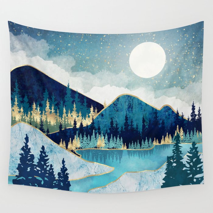 Morning Stars Wall Tapestry Gallery Image 4