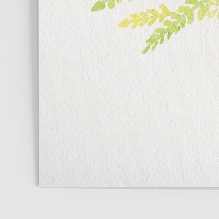 Cat and Fern Poster Gallery Image 3