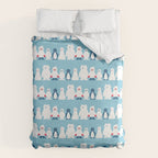 Winter friends Duvet Cover Gallery Image 6