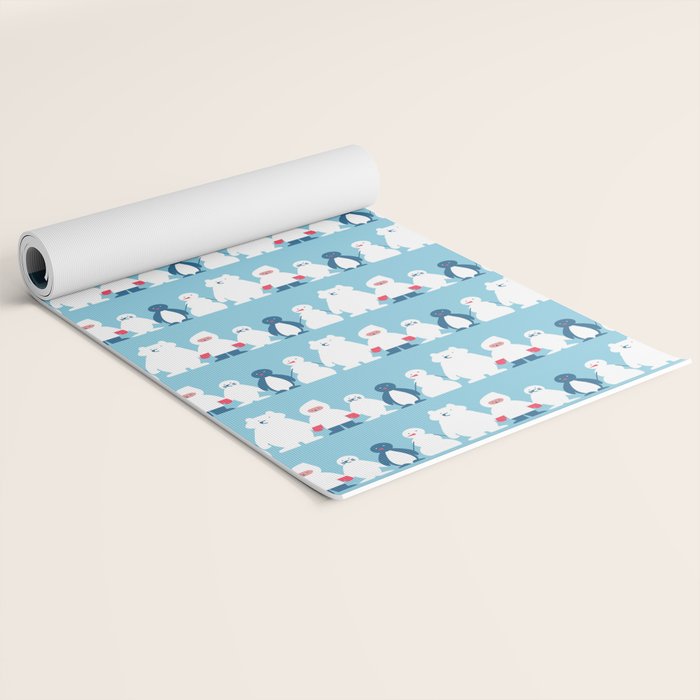 Winter friends Yoga Mat Gallery Image 2