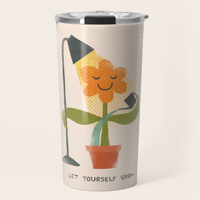 Let yourself grow Travel Mug Gallery Image 1