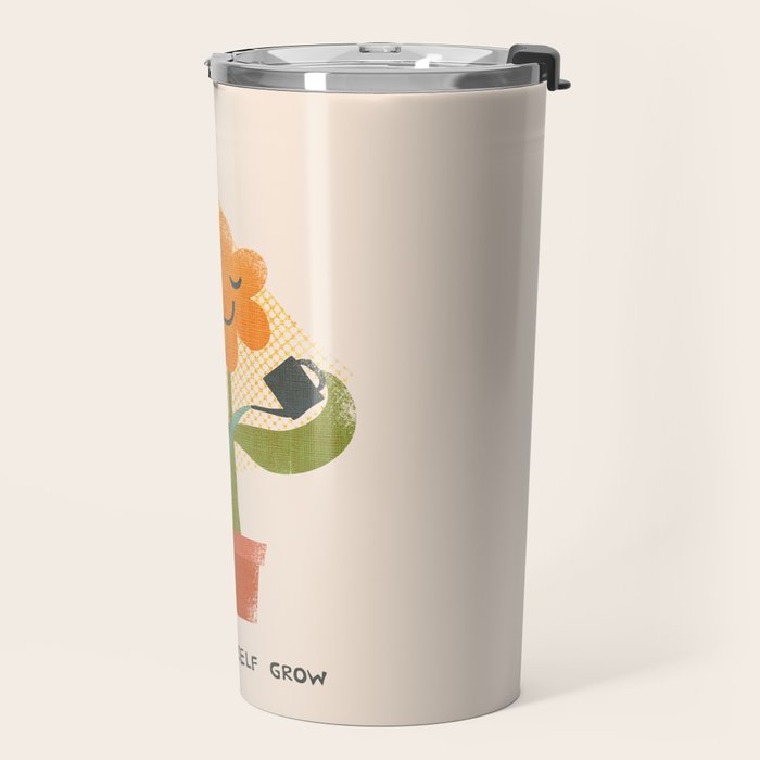 Let yourself grow Travel Mug Gallery Image 2