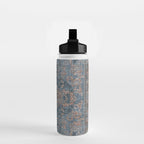 Antique Oriental Persian Blue Rust Water Bottle Gallery Image 2
