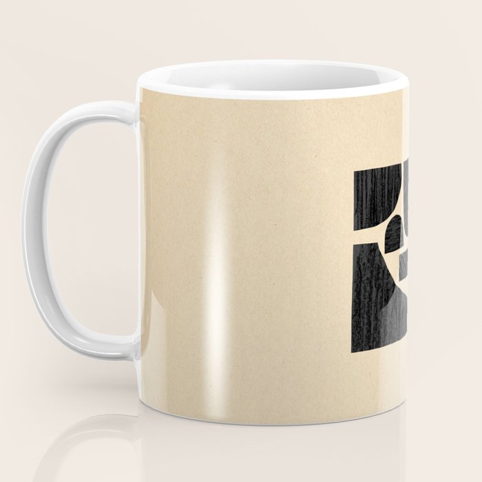 Minimalist abstract geometric Coffee Mug Gallery Image 3