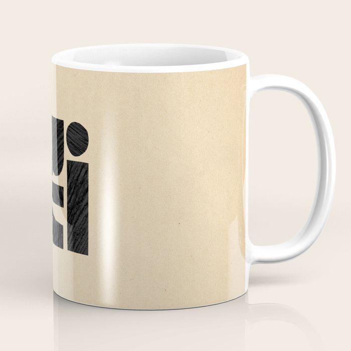 Minimalist abstract geometric Coffee Mug Gallery Image 1
