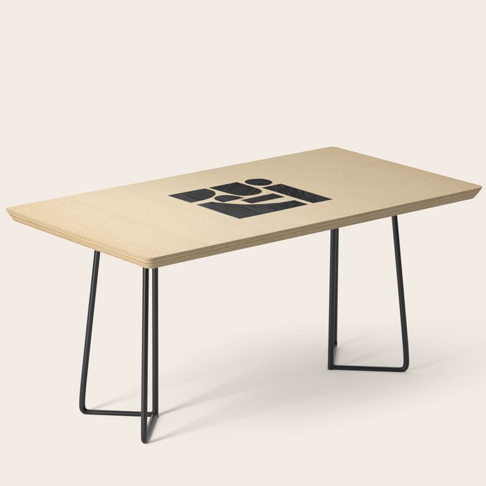 Minimalist abstract geometric Coffee Table Gallery Image 1