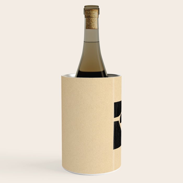 Minimalist abstract geometric Wine Chiller Gallery Image 2