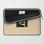 Minimalist abstract geometric Laptop Sleeve Gallery Image 2
