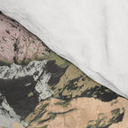 Abstract colorful dark mountains C Comforter Gallery Image 4