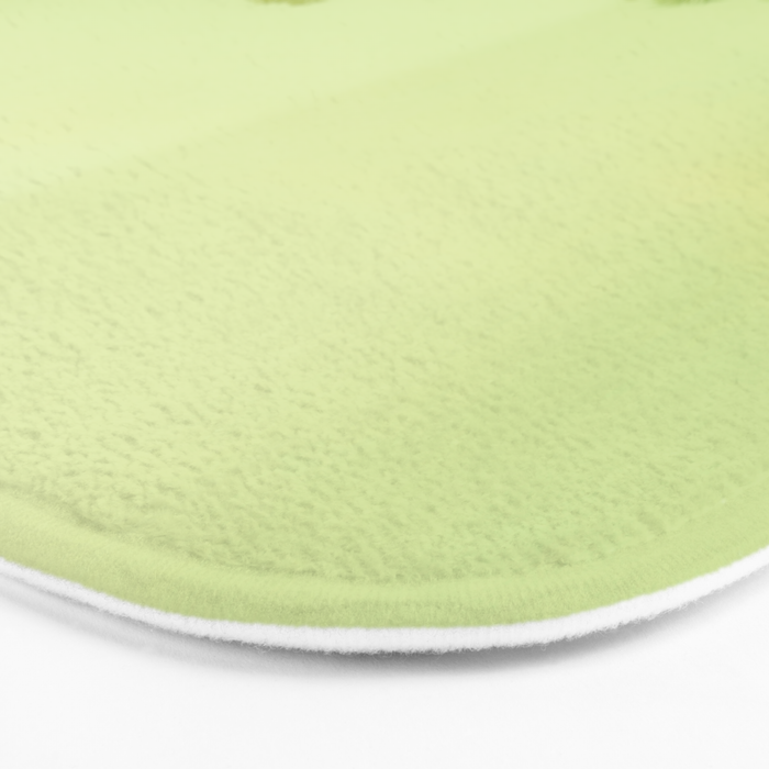 Four Palm Trees - Green Bath Mat Gallery Image 3