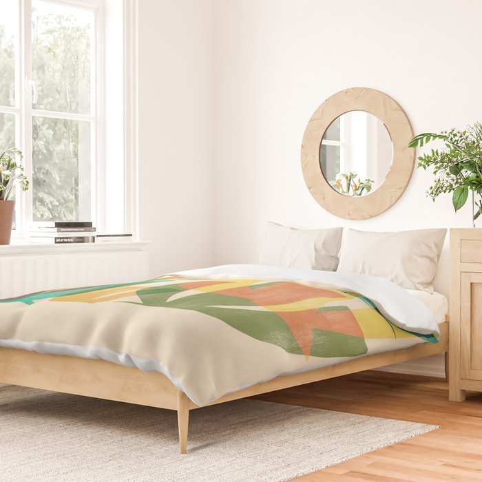 Desert vegetation Duvet Cover Gallery Image 2