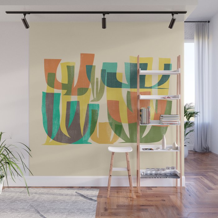 Desert vegetation Wall Mural Gallery Image 1