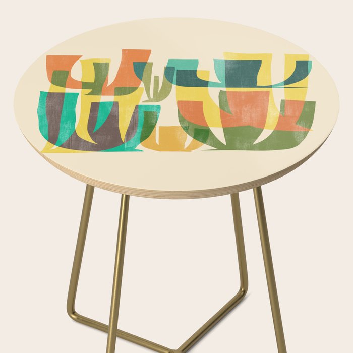 Desert vegetation Side Table Gallery Image 2