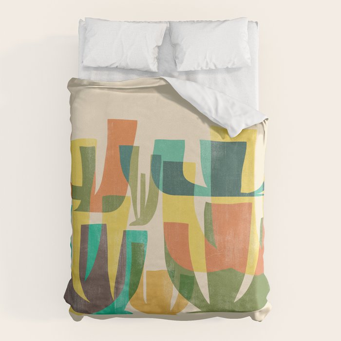 Desert vegetation Duvet Cover Gallery Image 1