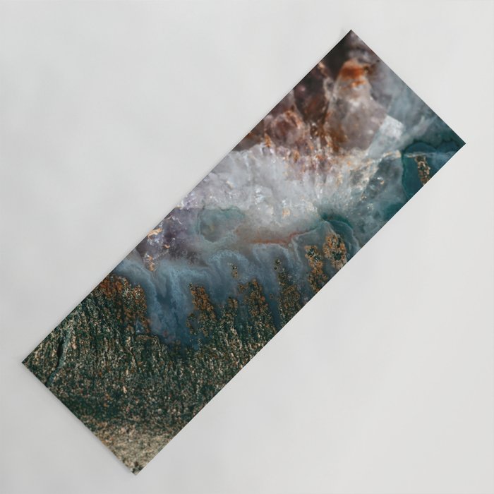 Amethyst Study #1 Yoga Mat Gallery Image 1