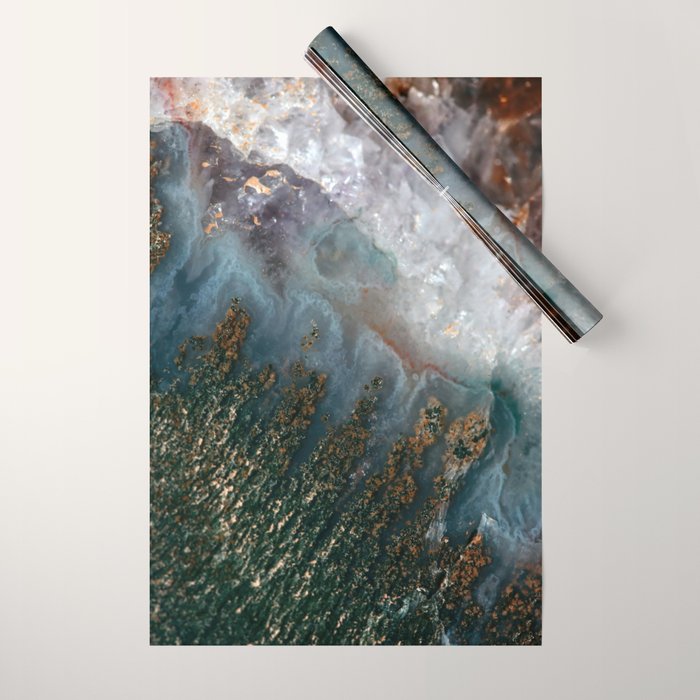 Amethyst Study #1 Wrapping Paper Gallery Image 1