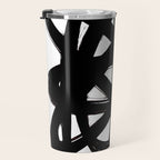 Ink Confusion White Background Travel Mug Gallery Image 3