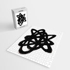 Ink Confusion White Background Jigsaw Puzzle Gallery Image 2