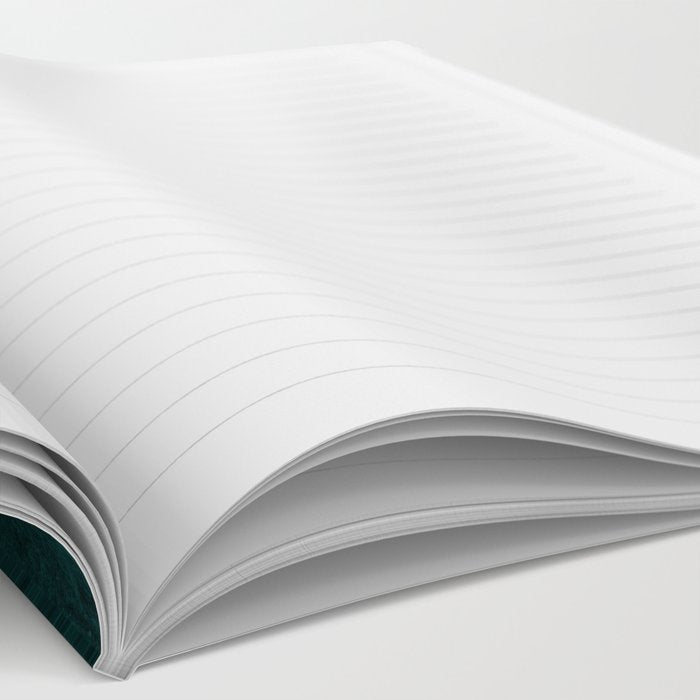 Teal Hexagons Notebook Gallery Image 2