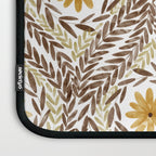 Golden Daisy Swirl Laptop Sleeve Gallery Image 3