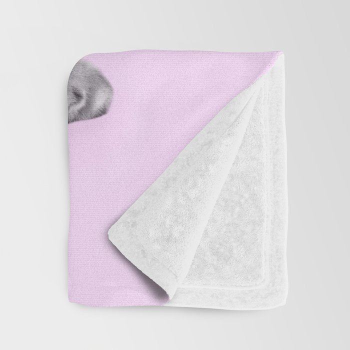 SPACE TIGER Throw Blanket Gallery Image 3