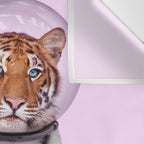 SPACE TIGER Wall Tapestry Gallery Image 3