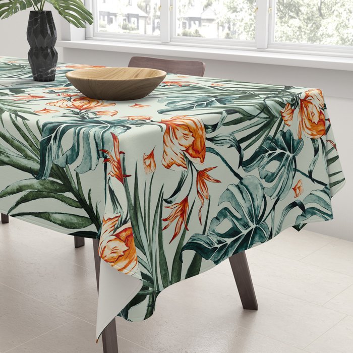 Exotic flower nature-07 Tablecloth Gallery Image 3