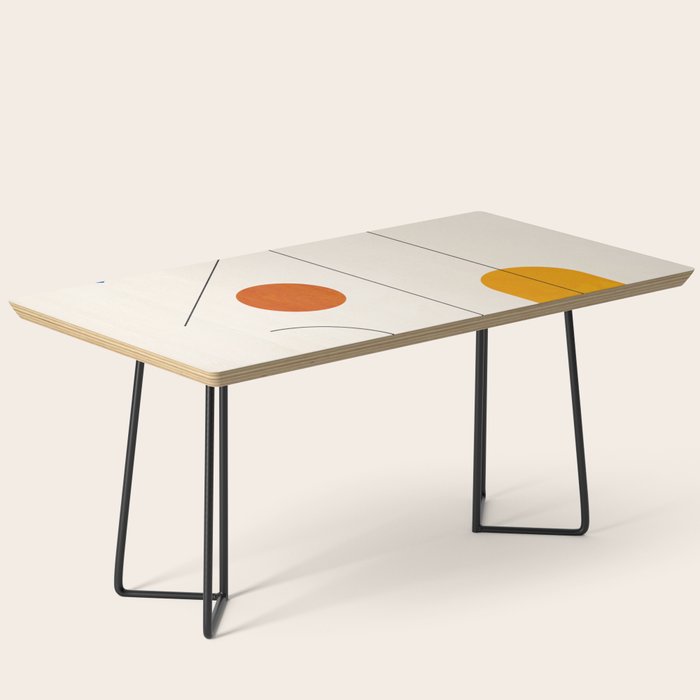 Minimal Geometric Shapes 65 Coffee Table Gallery Image 1