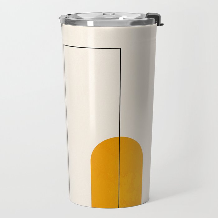 Minimal Geometric Shapes 65 Travel Mug Gallery Image 2