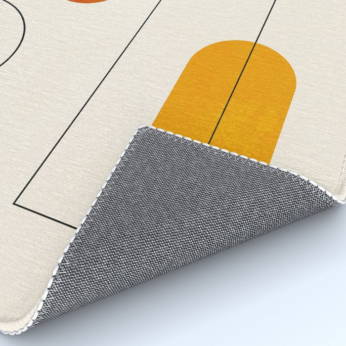 Minimal Geometric Shapes 65 Rug Gallery Image 4
