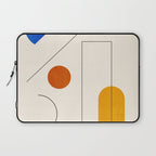 Minimal Geometric Shapes 65 Laptop Sleeve Gallery Image 1