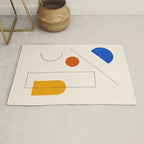 Minimal Geometric Shapes 65 Rug Gallery Image 1