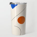 Minimal Geometric Shapes 65 Travel Mug Gallery Image 3