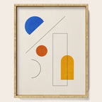 Minimal Geometric Shapes 65 Serving Tray Gallery Image 1