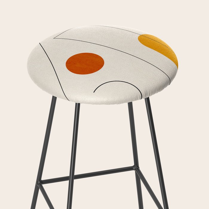 Minimal Geometric Shapes 65 Stool Gallery Image 2