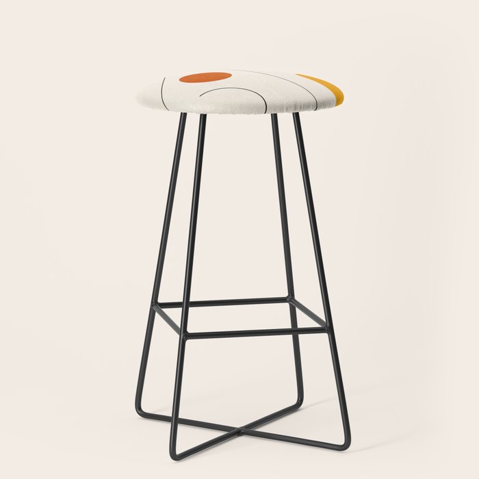 Minimal Geometric Shapes 65 Stool Gallery Image 1