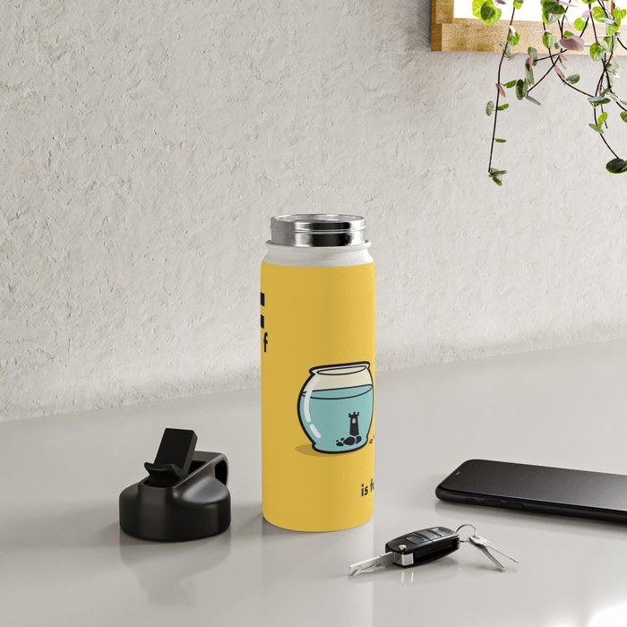 F is for freedom - the irony Water Bottle Gallery Image 5