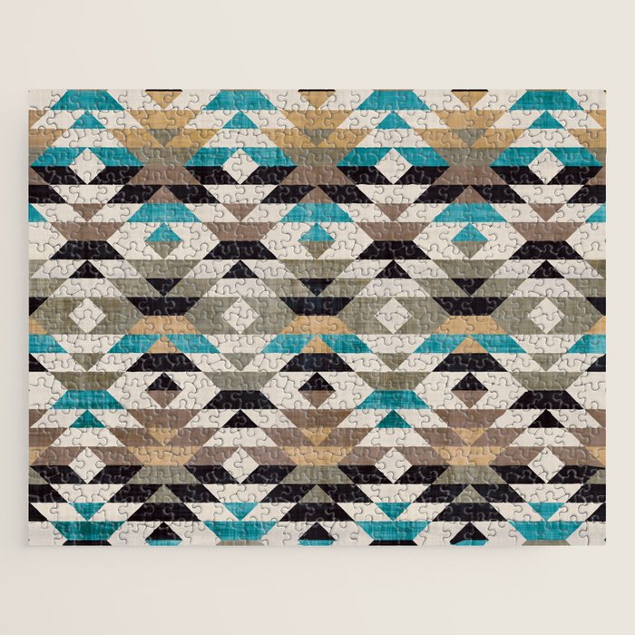 Southwestern Boho Art Prints Jigsaw Puzzle Gallery Image 1