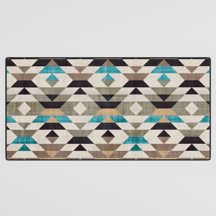 Southwestern Boho Art Prints Desk Mat Gallery Image 3