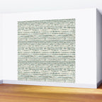 Wildlife Safari Dots blue Wall Mural Gallery Image 2
