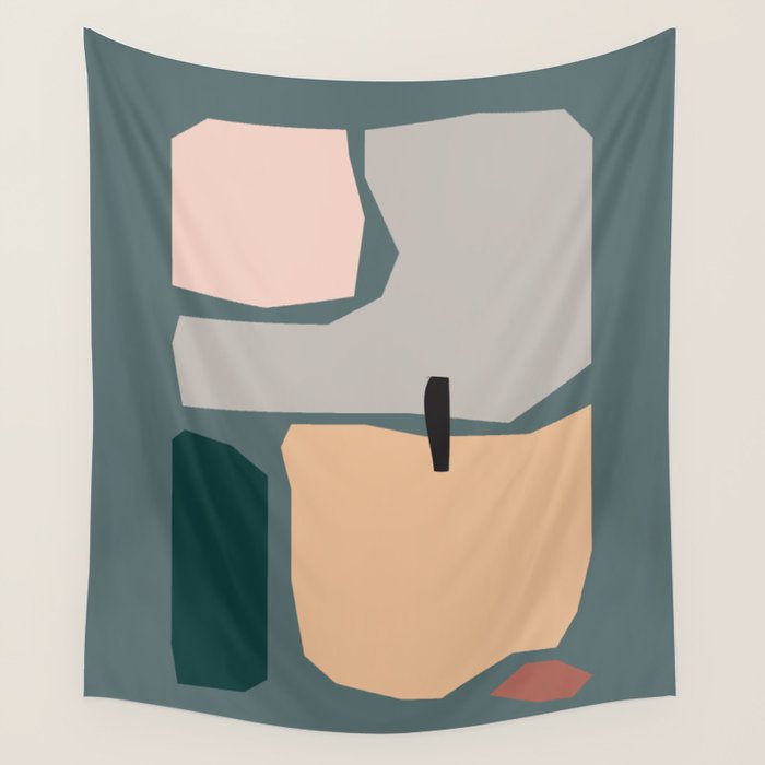 // Shape study #20 Wall Tapestry Gallery Image 4
