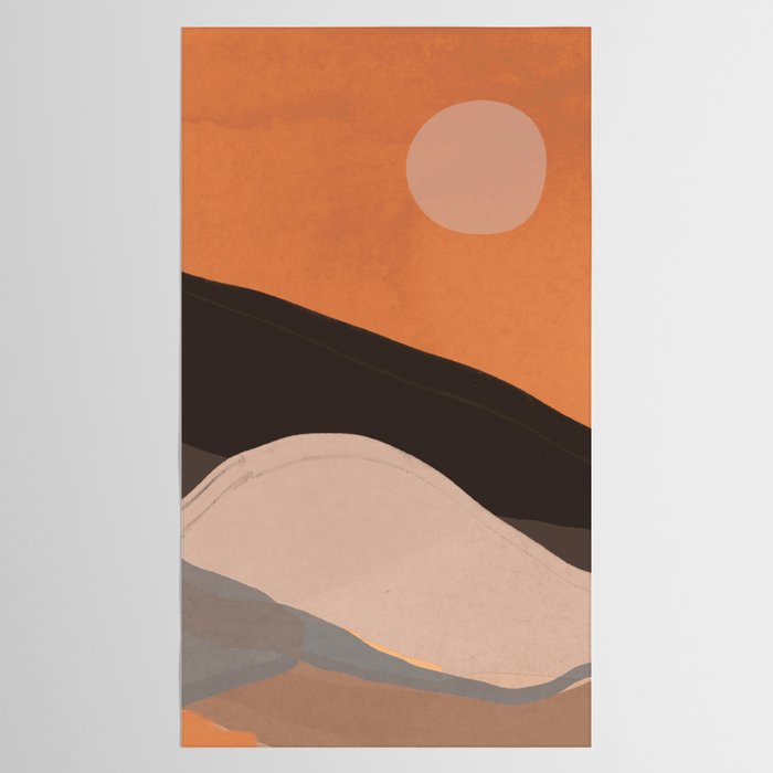 Abstract Art Landscape 69 Tablecloth Gallery Image 2