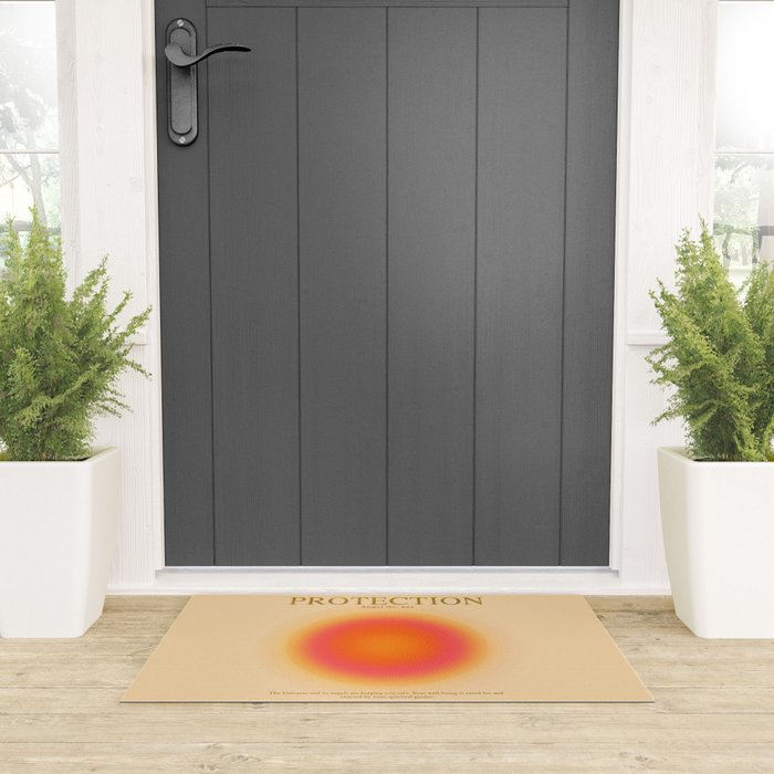 Gradient Angel Numbers: Angel Number 444 - Protection Welcome Mat Gallery Image 3