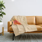 Gradient Angel Numbers: Angel Number 444 - Protection Throw Blanket Gallery Image 1