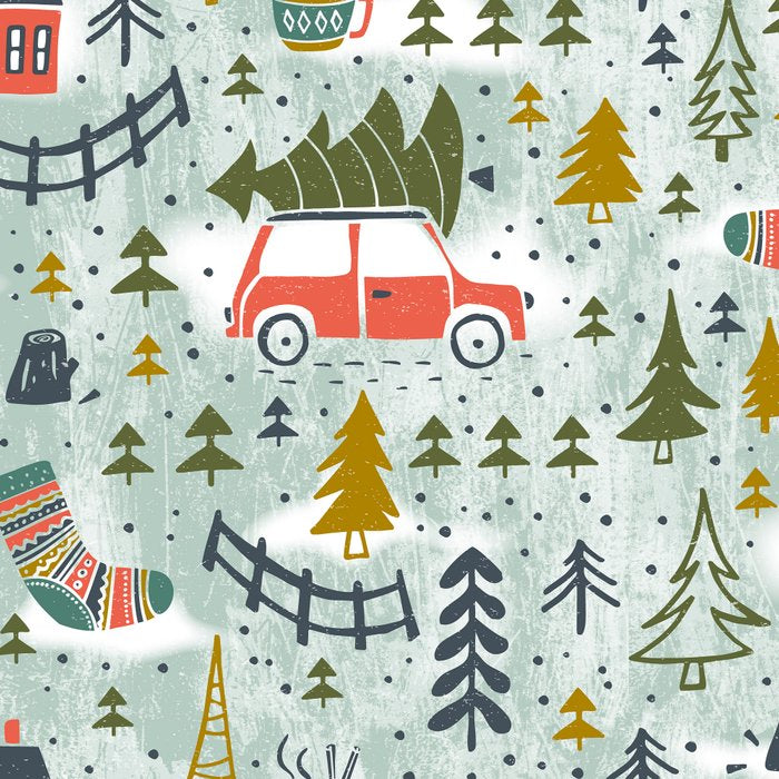 Home For The Holidays Blush Mint Christmas Coffee Mug Gallery Image 2