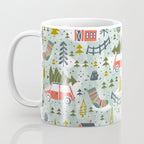 Home For The Holidays Blush Mint Christmas Coffee Mug Gallery Image 3