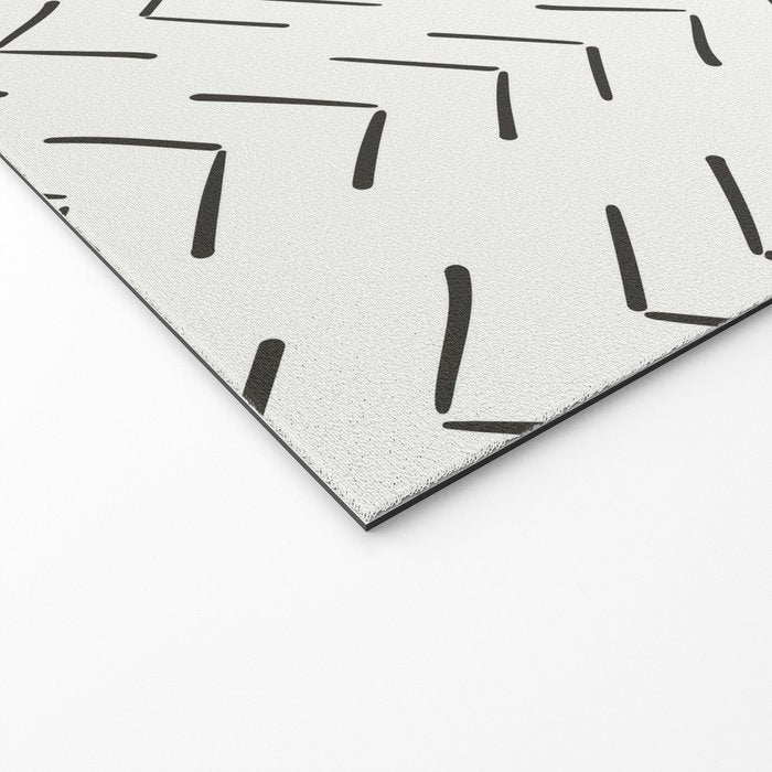 Boho Big Arrows in Cream Welcome Mat Gallery Image 2