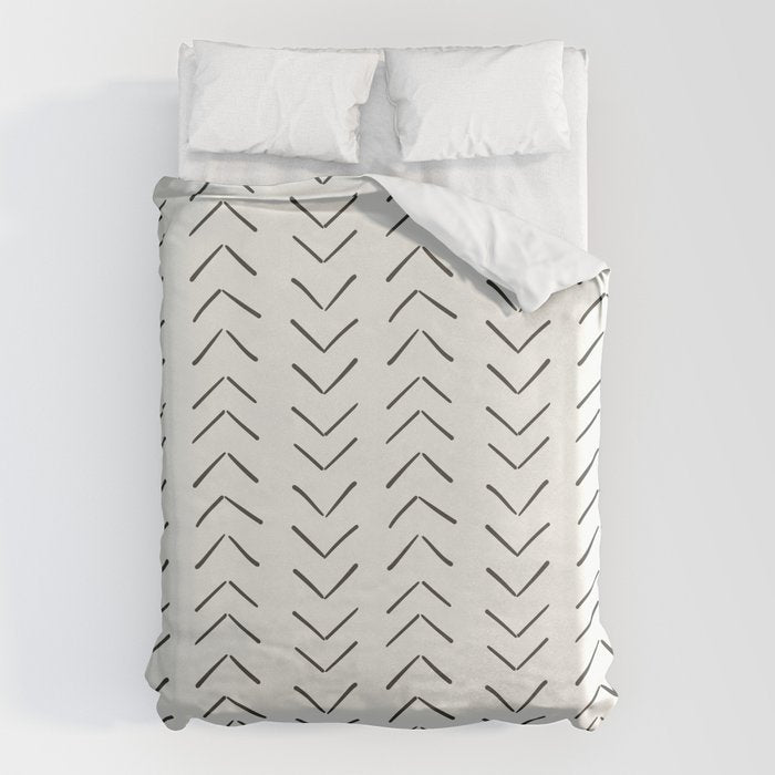 Boho Big Arrows in Cream Duvet Cover Gallery Image 6