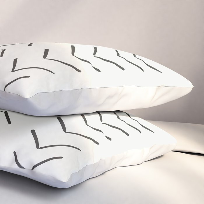 Boho Big Arrows in Cream Pillow Sham Gallery Image 3